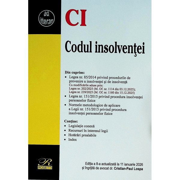 Codul insolventei