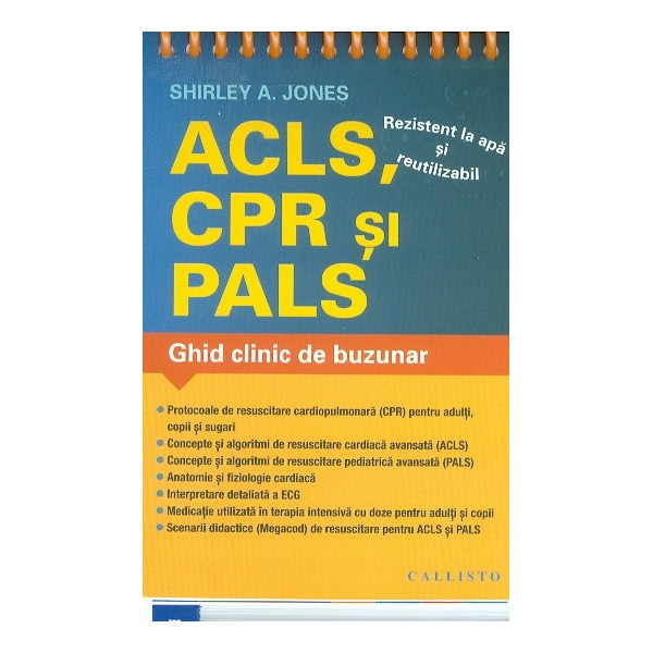 ACLS, CPR si PALS. Ghid clinic de buzunar