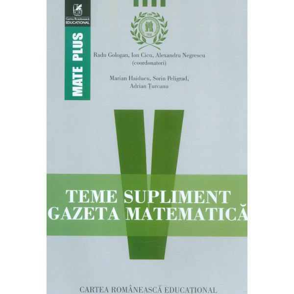 teme supliment, clasa a V-a - Gazeta matematica (2008-2016)