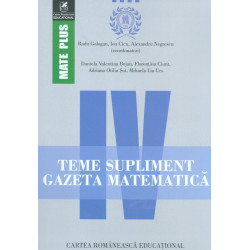 Teme supliment, clasa a IV-a - Gazeta matematica (2012-2015)