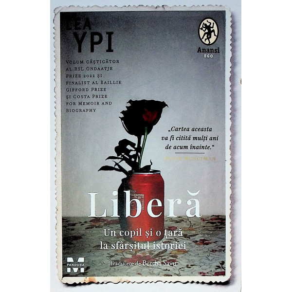 Libera. Un copil si o tara la sfarsitul istoriei