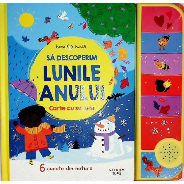 Sa descoperim lunile anului, bebe invata