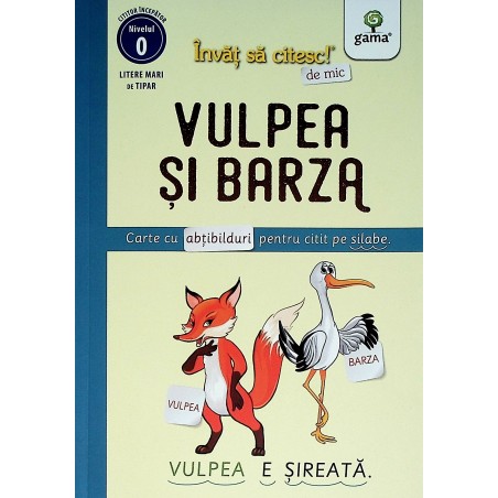 Vulpea si barza. Carte cu...