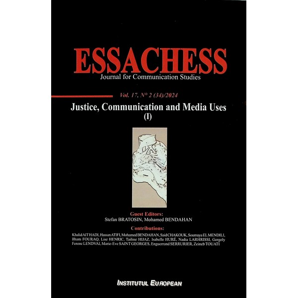 Essachess - Journal for Communication Studies, vol. 17, No 2(34)/2024. Justice, Communication and Media Uses (I)