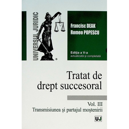 Tratat de drept succesoral,...