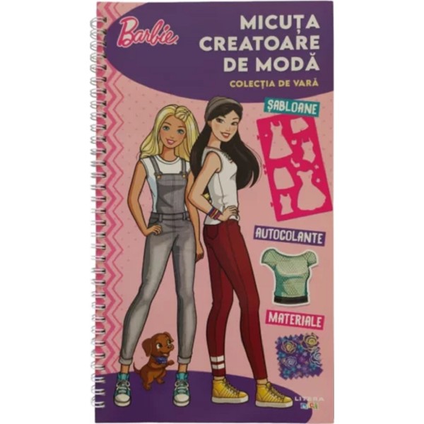 Barbie micuta creatoare de moda - colectia de vara