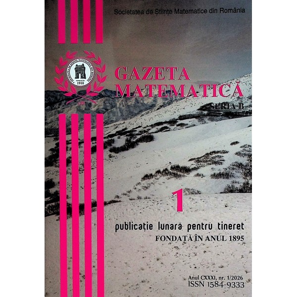 Gazeta matematica, nr. 1/2026