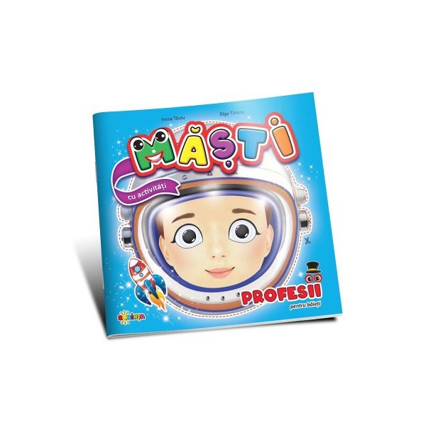 Masti cu activitati. Profesii pentru baieti