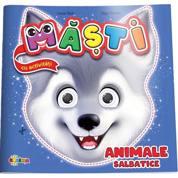 Masti cu activitati. Animale salbatice