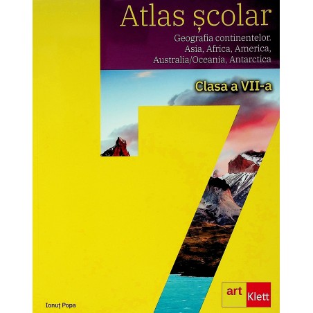 Atlas scolar, clasa a VII-a...