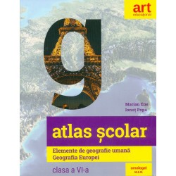 Atlas scolar, clasa a VI-a...