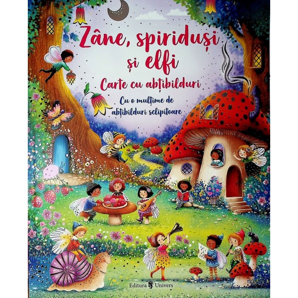 Zane, spiridusi si elfi. Carte cu abtibilduri