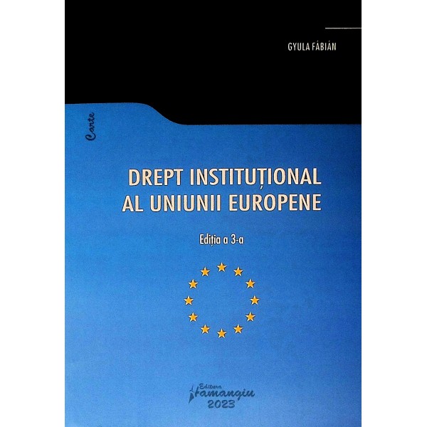Drept instituional al Uniunii Europene