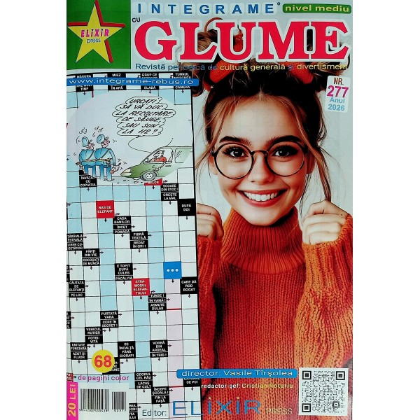 Integrame cu glume, nr. 277, nivel mediu