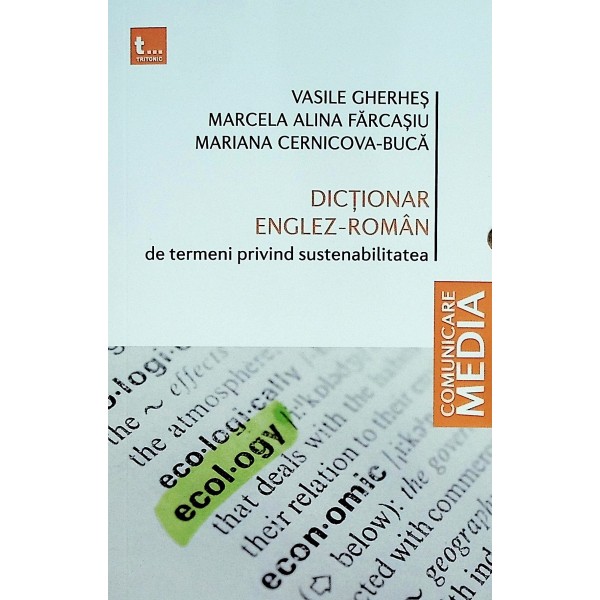 Dictionar englez-roman de termeni privind sustenabilitatea