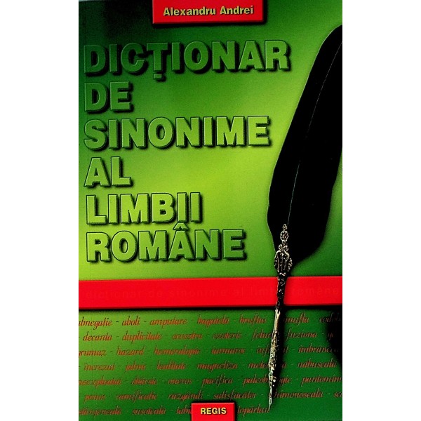 Dictionar de sinonime al limbii romane
