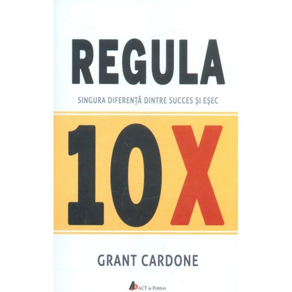 Regula 10X. Singura diferenta dintre succes si esec