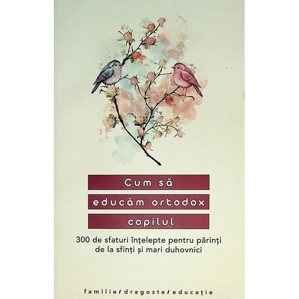 Cum sa educam ortodox copilul. 300 de sfaturi intelepte pentru parinti de la sfinti si mari duhovnici