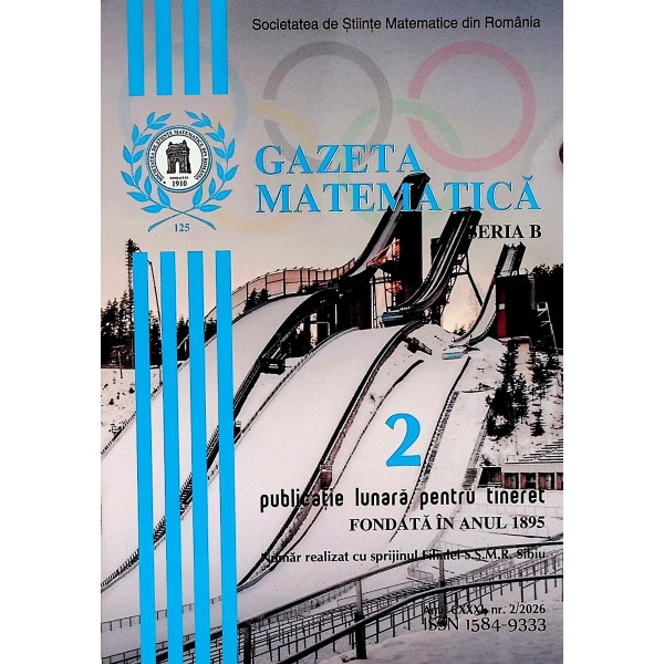 Gazeta matematica, nr. 2. Publicatie lunara pentru tineret