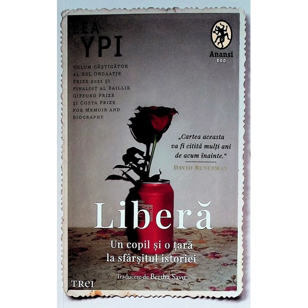 Libera. Un copil si o tara la sfarsitul istoriei