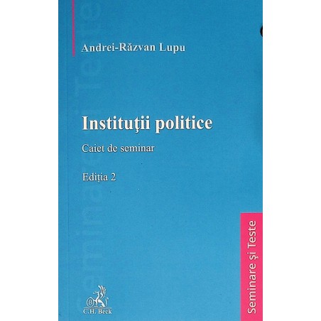 Institutii politice. Caiet...