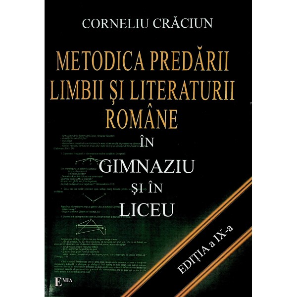 Metodica predarii limbii si literaturii romane in gimnaziu si in liceu