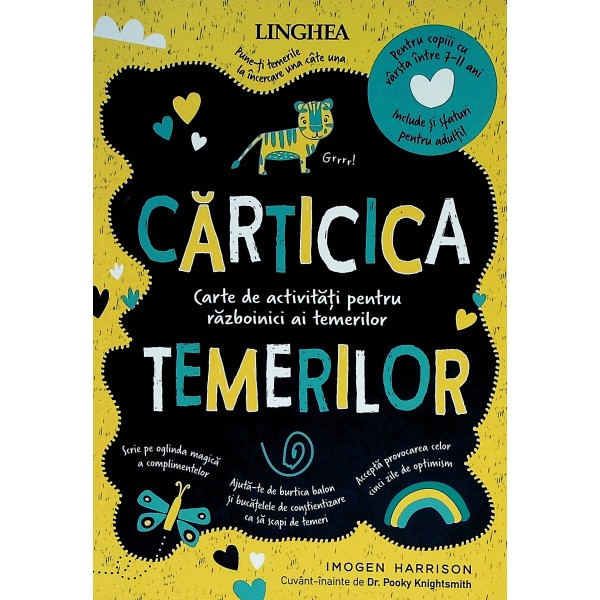Carticica temerilor. Carte de activitati pentru razboinici ai temerilor