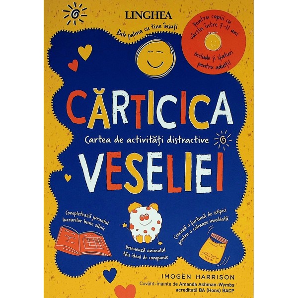 Carticica veseliei. Carte de activitati distractive