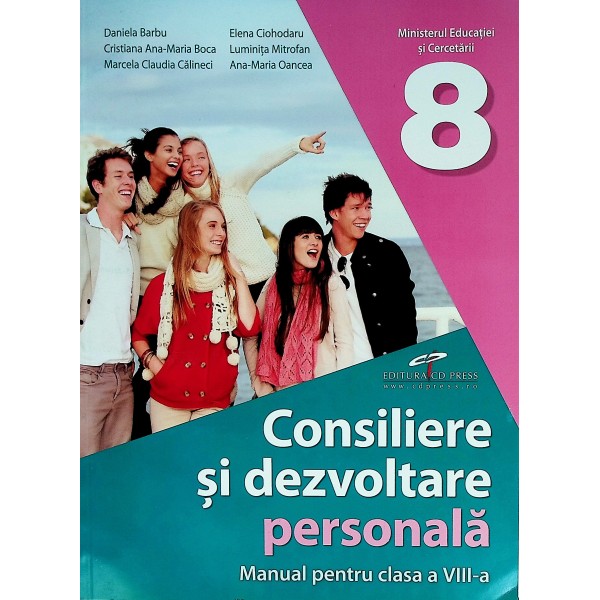 Consiliere si dezvoltare personala, clasa a VIII-a
