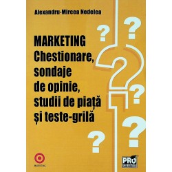 Marketing - Chestionare, sondaje de opinie, studii de piata si teste-grila