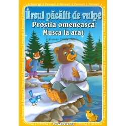 Ursul pacalit de vulpe....