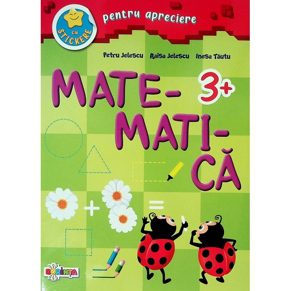 Matematica 3+ cu stickere pentru apreciere