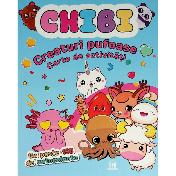 Chibi. Creaturi pufoase. carte de activitati
