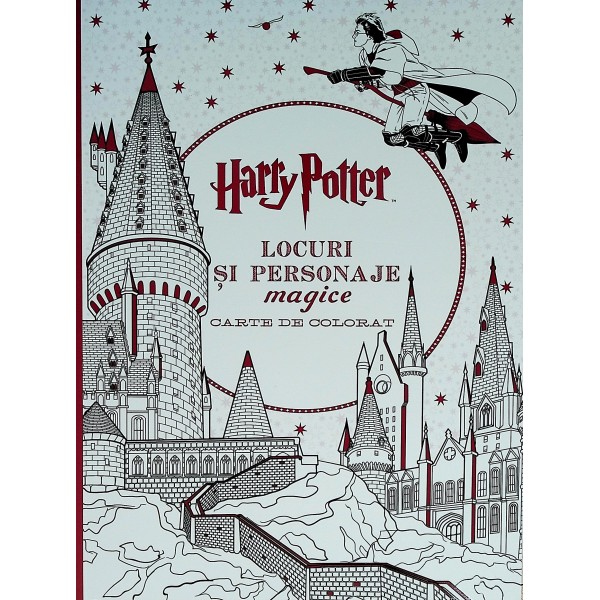 Harry Potter- Locuri si personaje magice. Carte de colorat