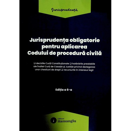Jurisprudenta obligatorie...