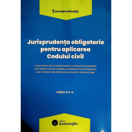 Jurisprudenta obligatorie...
