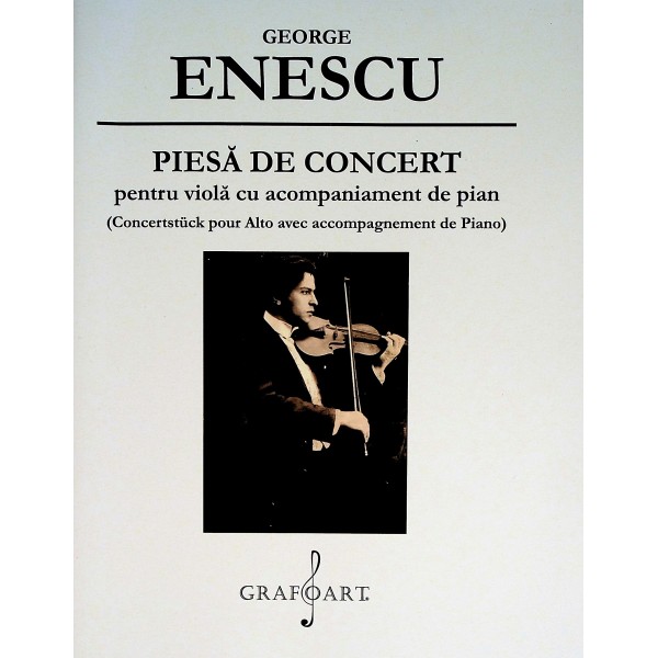 Piesa de concert pentru viola cu acompaniament de pian