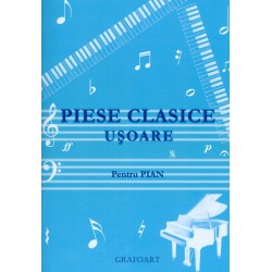Piese clasice usoare pentru pian