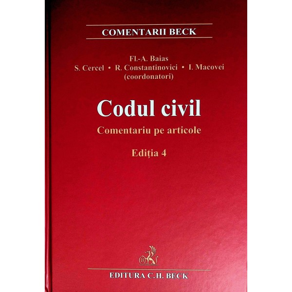 Codul civil. Comentariu pe articole