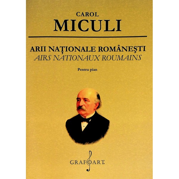 Arii nationale romanesti pentru pian. Editie bilingva