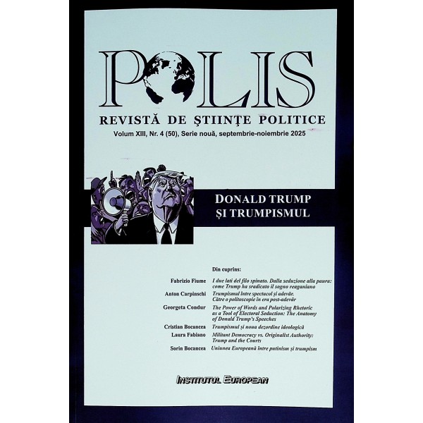 Polis. Revista de stiinte politice, nr.4(50), serie noua, septembrie-noiembrie 2025
