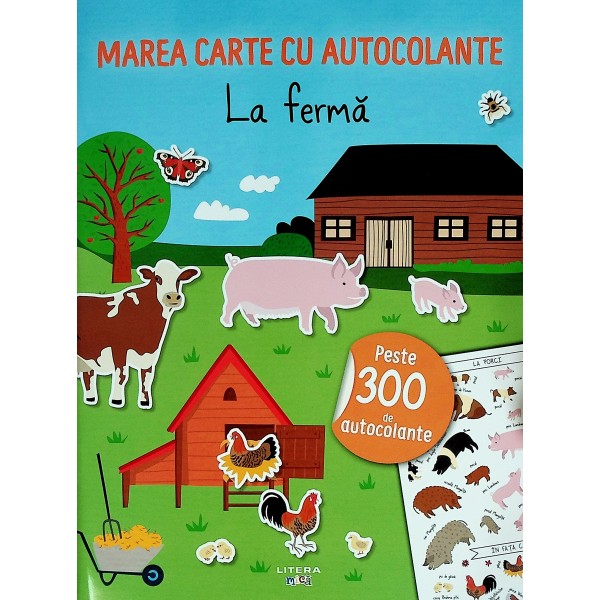 La ferma. Marea carte cu autocolante