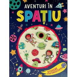 Aventuri in spatiu. Stickere fosforescente