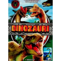 Dinozauri. Carte de colorat cu abtibilduri