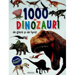1000 de dinozauri de gasit si de lipit!