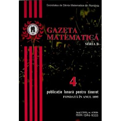 Gazeta matematica, nr. 4/2026
