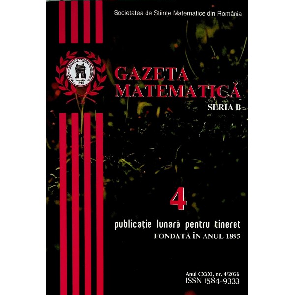 Gazeta matematica, nr. 4/2026