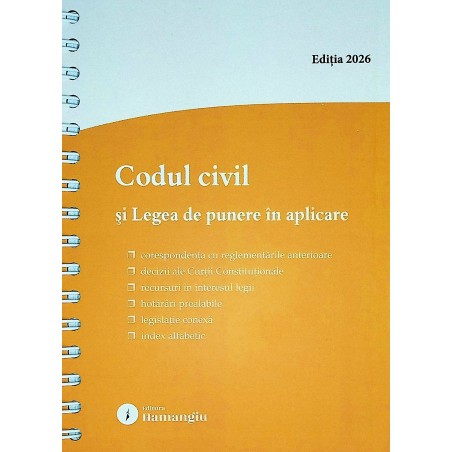 Codul civil si Legea de...